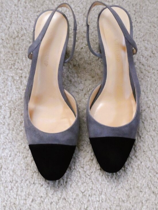 Ivanka Trump Shoes - Ivanka Trump - two tone suede Block Heels size 8